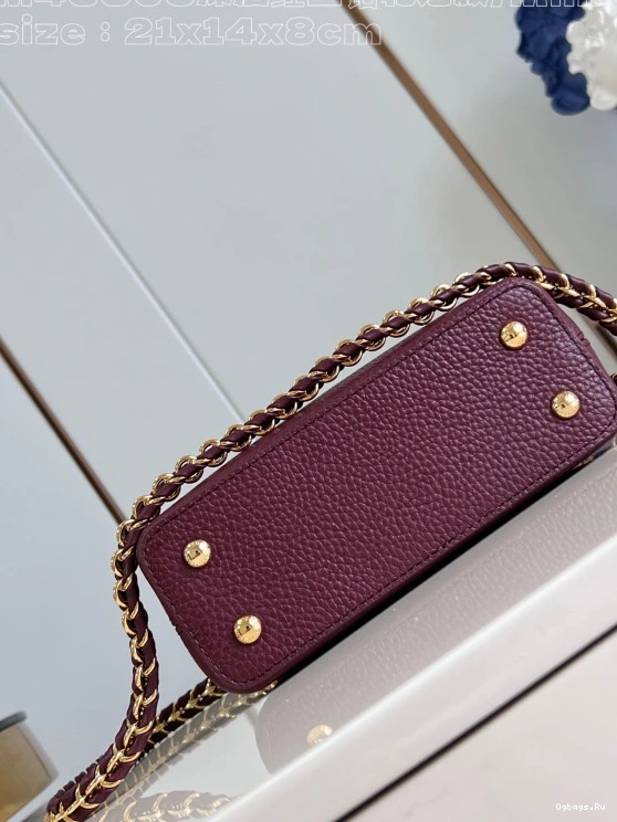 VUITTON LOUIS CAPUCINES MINI-21*14*8CM 0204